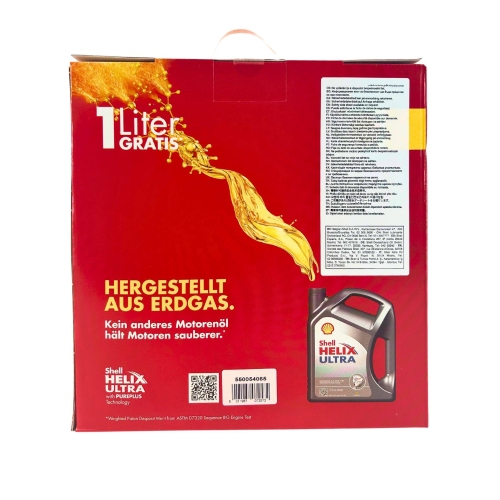 Motor&ouml;l SHELL Helix Ultra ECT C3 5W-30 5+1Liter 6 Liter Aktion 550054065
