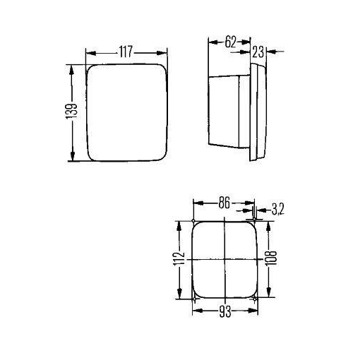 HELLA R&uuml;ckfahrleuchte 2ZR 005 200-301