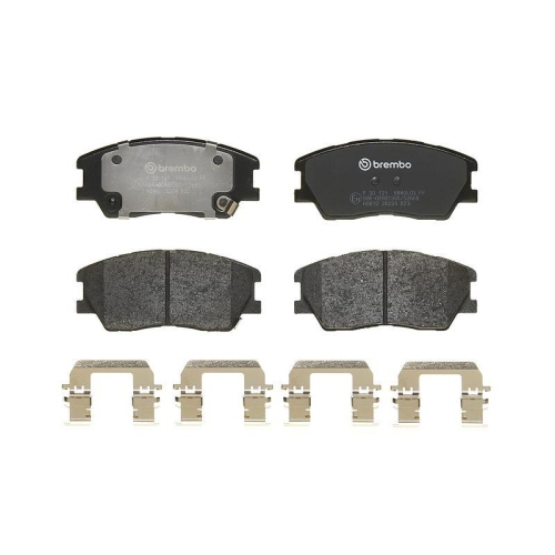 BREMBO Bremsbelagsatz, Scheibenbremse PRIME LINE P 30 121