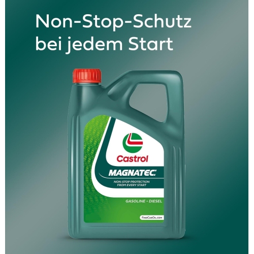Motoröl Castrol Magnatec 0W-20 GSX/DSX Fiat Motoröl ACEA C5/C6 1 Liter 1609DF