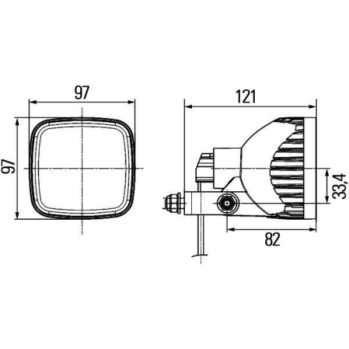 HELLA R&uuml;ckfahrleuchte 2ZR 996 179-701