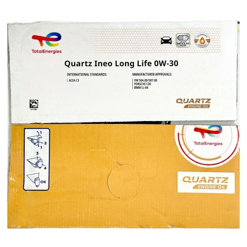 Motor&ouml;l Motoren&ouml;l Total Quartz Ineo Long Life 0W-30 20 Liter BAG-IN Box 229198