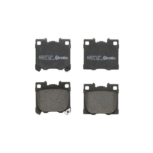 BREMBO Bremsbelagsatz, Scheibenbremse PRIME LINE P 83 186