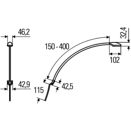 HELLA Leseleuchte 2JA 346 720-022