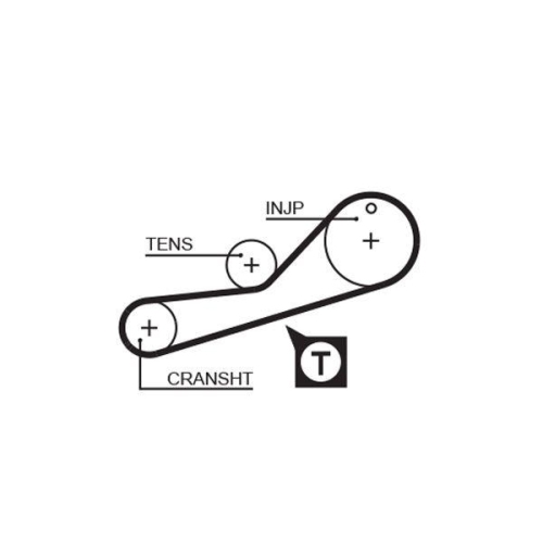 GATES Zahnriemensatz PowerGrip&trade; K035451XS