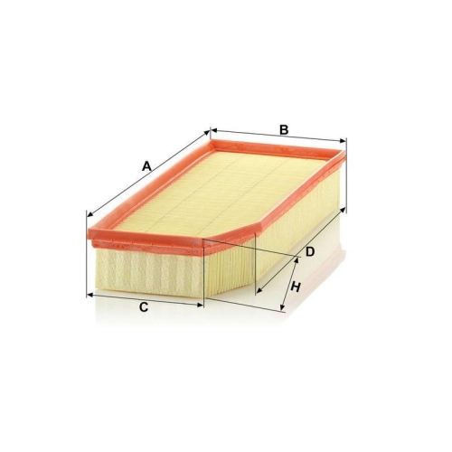MANN-FILTER Luftfilter C 38 145