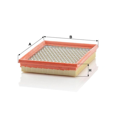 MANN-FILTER Luftfilter C 2151