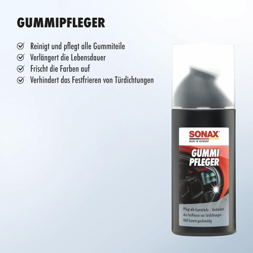 Sonax GummiPfleger Gummipflegestift 100 ml Gummi Pflege 03401000