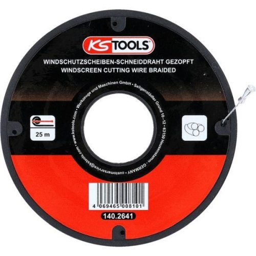 KS TOOLS Schneiddraht, Scheibendemontage 140.2641