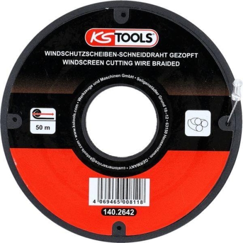 KS TOOLS Schneiddraht, Scheibendemontage 140.2642