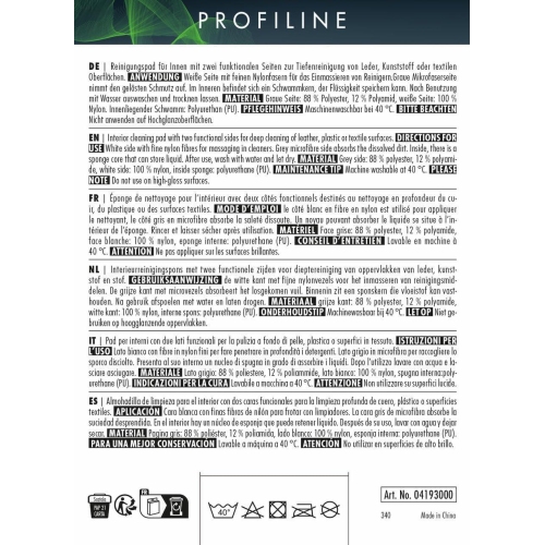 SONAX InnenraumSchwamm Duo - Mikrofaser-Schwamm - Hilfe bei Innenraum-Reinigung