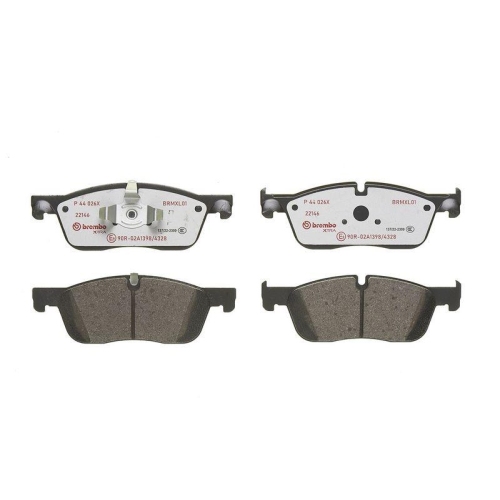 BREMBO Bremsbelagsatz, Scheibenbremse XTRA LINE P 44 026X