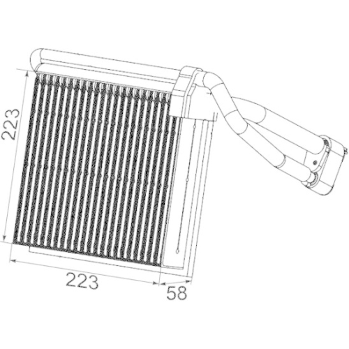 MAHLE Verdampfer, Klimaanlage BEHR *** PREMIUM LINE *** AE 98 000P