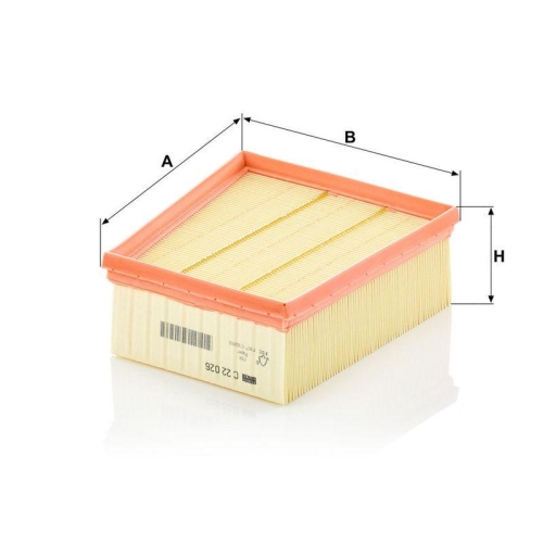 MANN-FILTER Luftfilter C 22 026