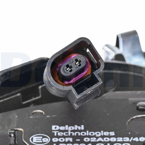 DELPHI Bremsbelagsatz, Scheibenbremse LP3694