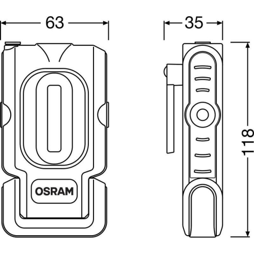 ams-OSRAM Handleuchte LEDinspect MINI 140 ESSENTIAL LEDIL435ESNCDU
