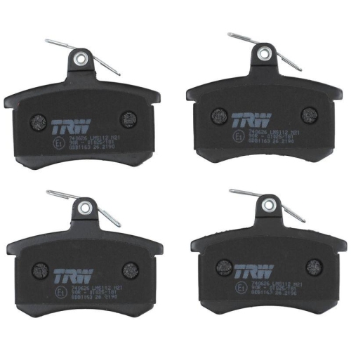 TRW Bremsbelagsatz, Scheibenbremse COTEC GDB1163