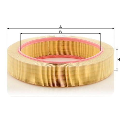MANN-FILTER Luftfilter C 40 174