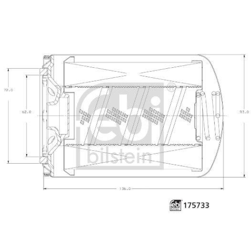 FEBI BILSTEIN K&uuml;hlmittelfilter 175733