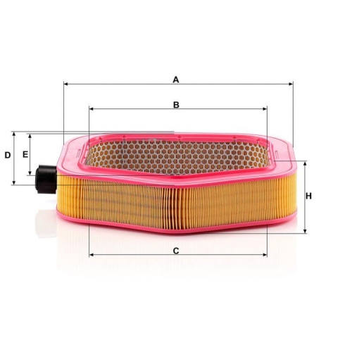 MANN-FILTER Luftfilter C 40 193