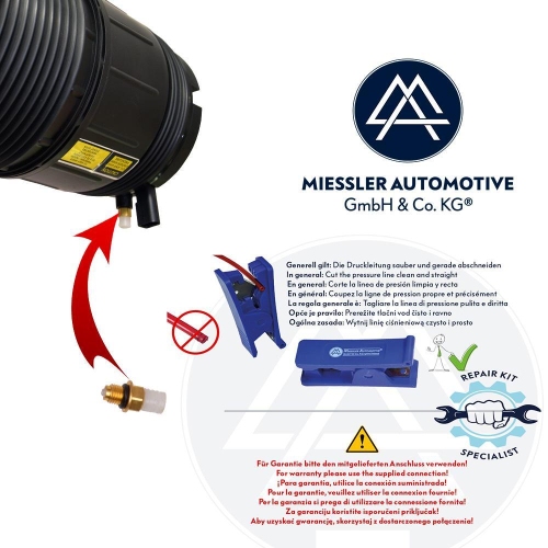 Luftfeder MA-0000028 Miessler Automotive