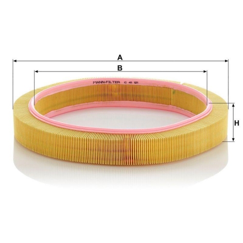 MANN-FILTER Luftfilter C 41 121