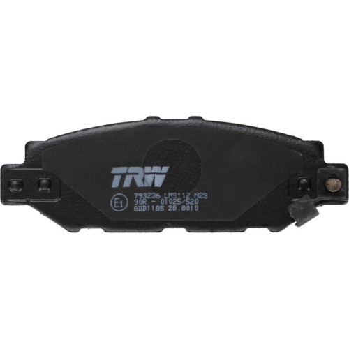 TRW Bremsbelagsatz, Scheibenbremse GDB1185