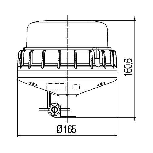 HELLA Blitz-Kennleuchte K-LED 2.0 2XD 011 557-811