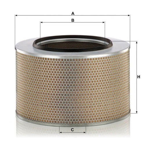 MANN-FILTER Luftfilter C 42 1404