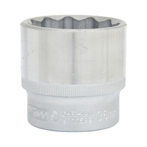 KS Tools 1/2" 12-kant-Stecknuss 911.1589, 36 mm