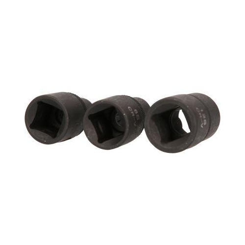 1/2 Zoll RIBE-Kraft-Stecknuss-Satz, kurz, 3-tlg KS TOOLS 911.0895
