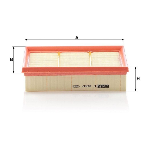 MANN-FILTER Luftfilter C 2287
