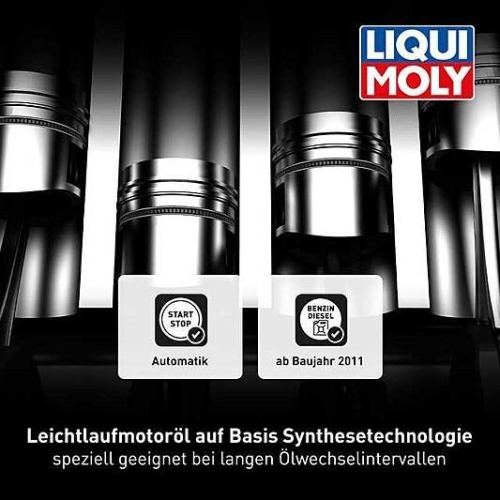 Liqui Moly Motoröl Leichtlauf Special Tec F, 5W-30, 20-Liter Kanister - 3854