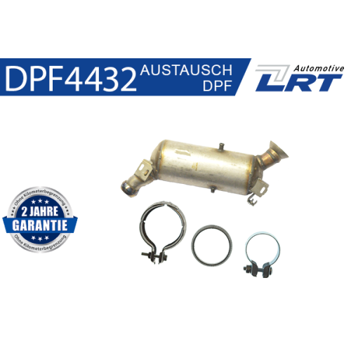 LRT Ru&szlig;-/Partikelfilter, Abgasanlage DPF4432