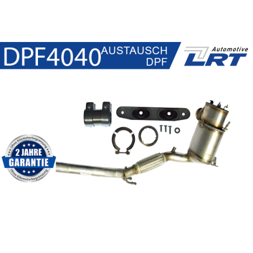 LRT Ru&szlig;-/Partikelfilter, Abgasanlage DPF4040