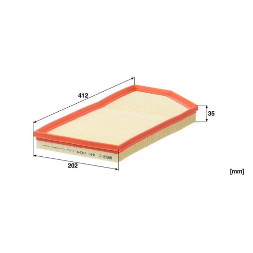 MANN-FILTER Luftfilter C 45 004