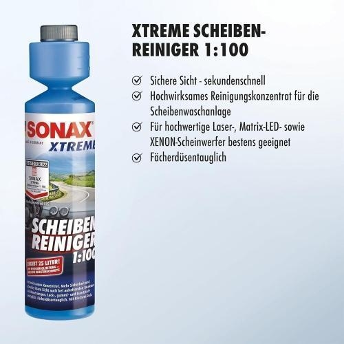 2x SONAX Xtreme Scheiben Reiniger NanoPro, 250 ml 02711410