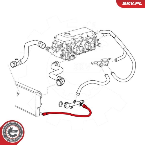 ESEN SKV K&uuml;hlerschlauch 24SKV275