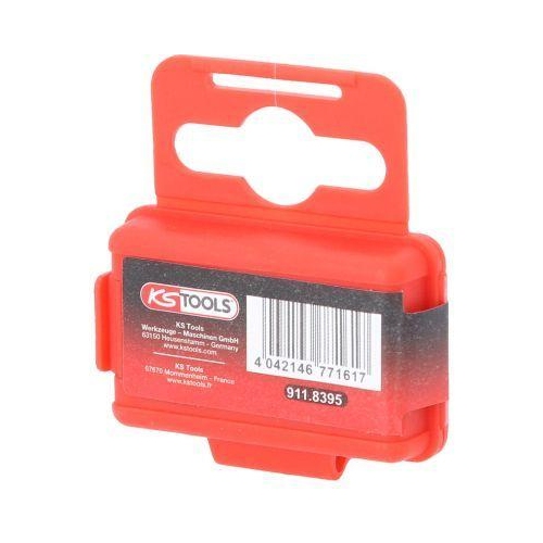 1/4 Zoll Bit Innensechskant, 25mm, Kugelkopf, 1,5mm, 5er Pack KS TOOLS 911.8395