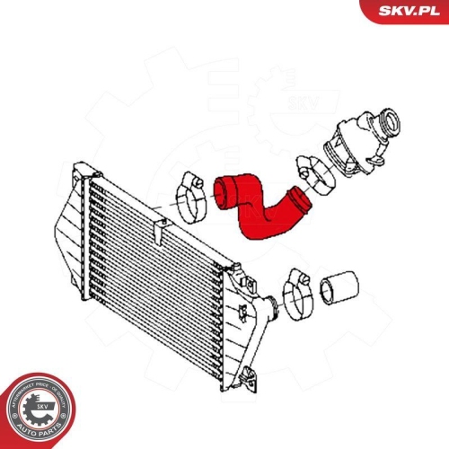 ESEN SKV Ladeluftschlauch 43SKV133
