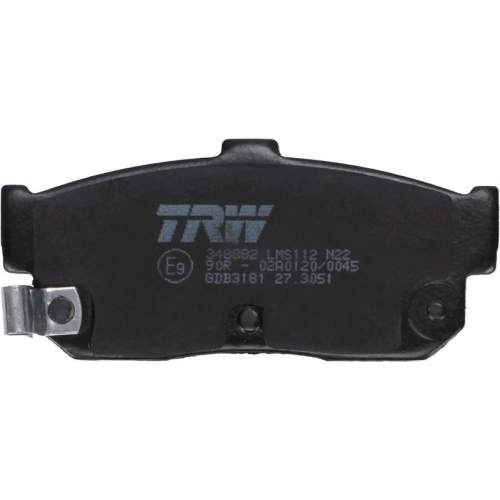 TRW Bremsbelagsatz, Scheibenbremse GDB3181