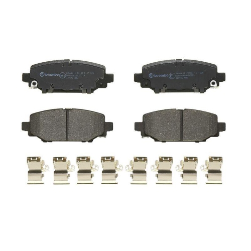 BREMBO Bremsbelagsatz, Scheibenbremse PRIME LINE P 37 026