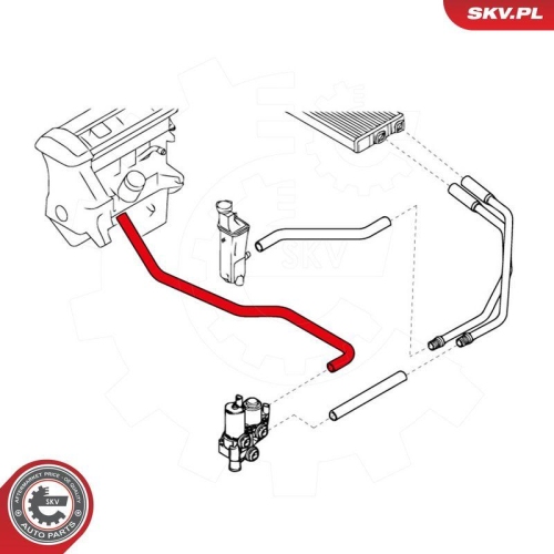 ESEN SKV K&uuml;hlerschlauch 43SKV739