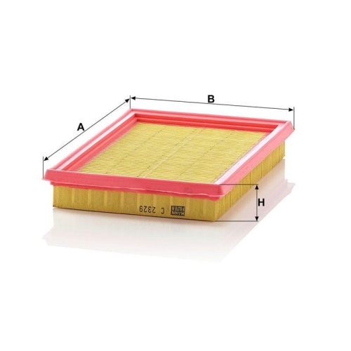 MANN-FILTER Luftfilter C 2329