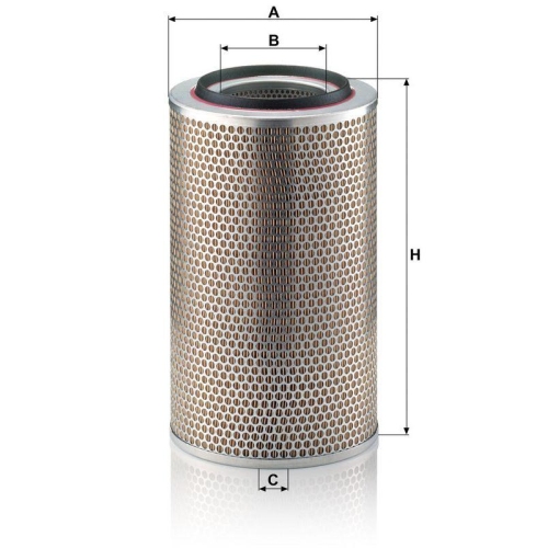 MANN-FILTER Luftfilter Piclon C 23 440/1