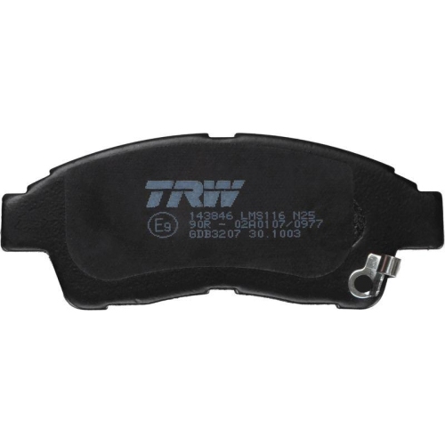 TRW Bremsbelagsatz, Scheibenbremse GDB3207