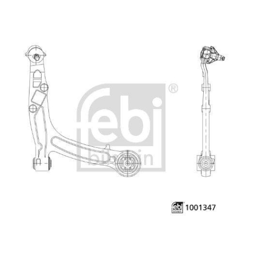 FEBI BILSTEIN Lenker, Radaufh&auml;ngung 1001347