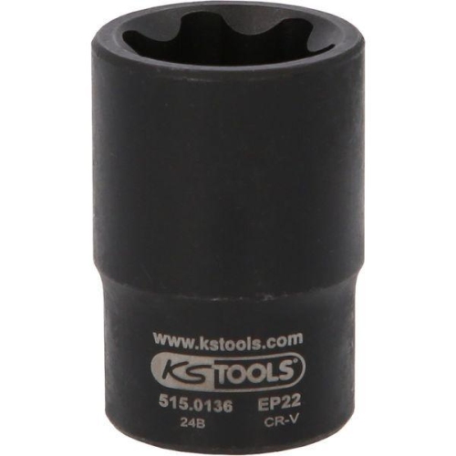 KS TOOLS Kraft-Stecknuss 515.0136