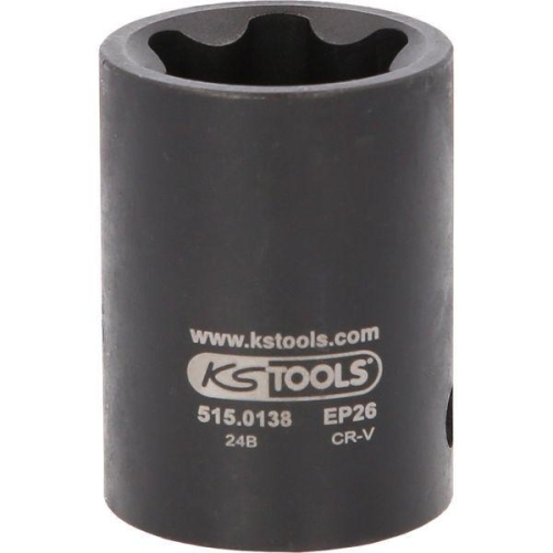KS TOOLS Kraft-Stecknuss 515.0138