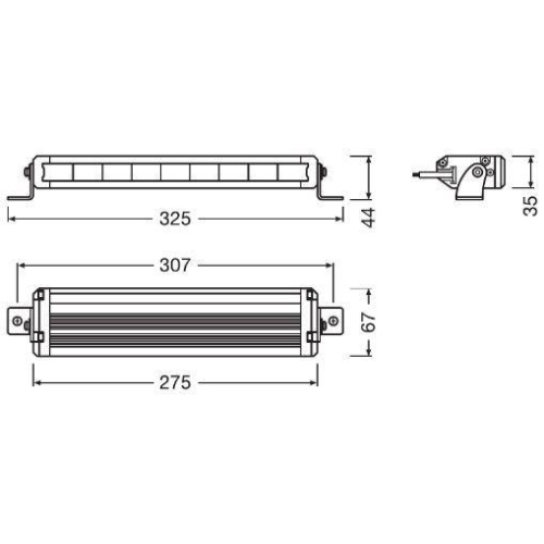 ams-OSRAM Fernscheinwerfer LEDriving&reg; LIGHTBAR VX250-SP